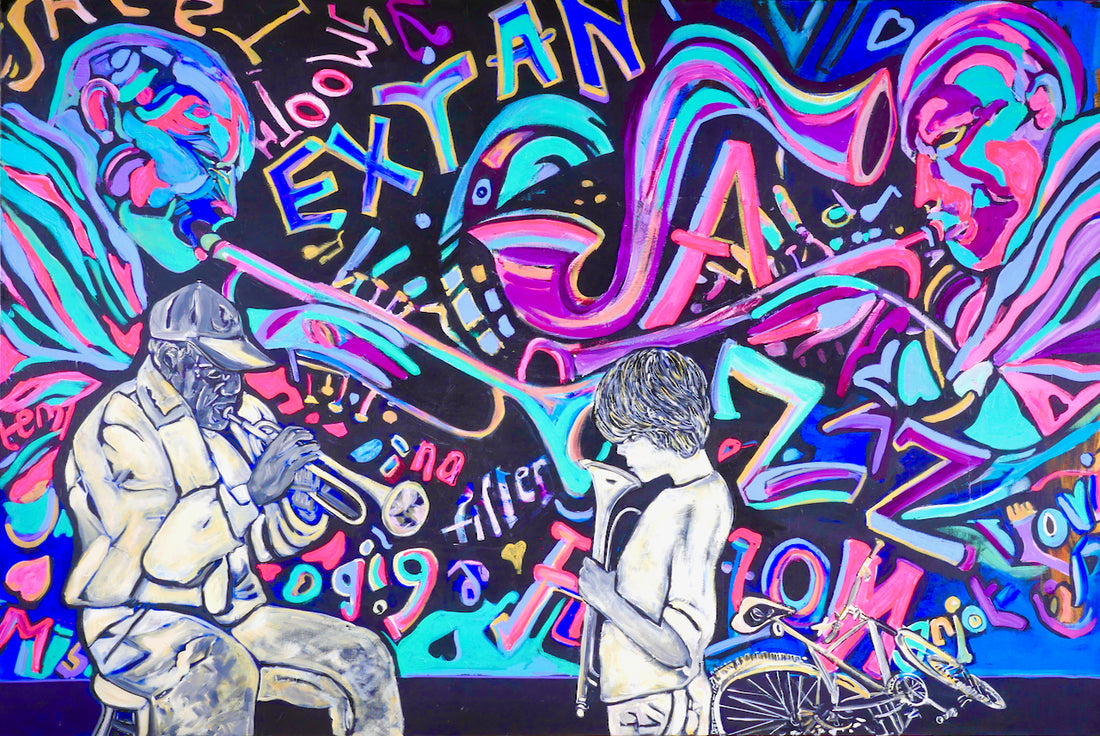 EXTANT - 48" x 72" - Acrylic on Canvas