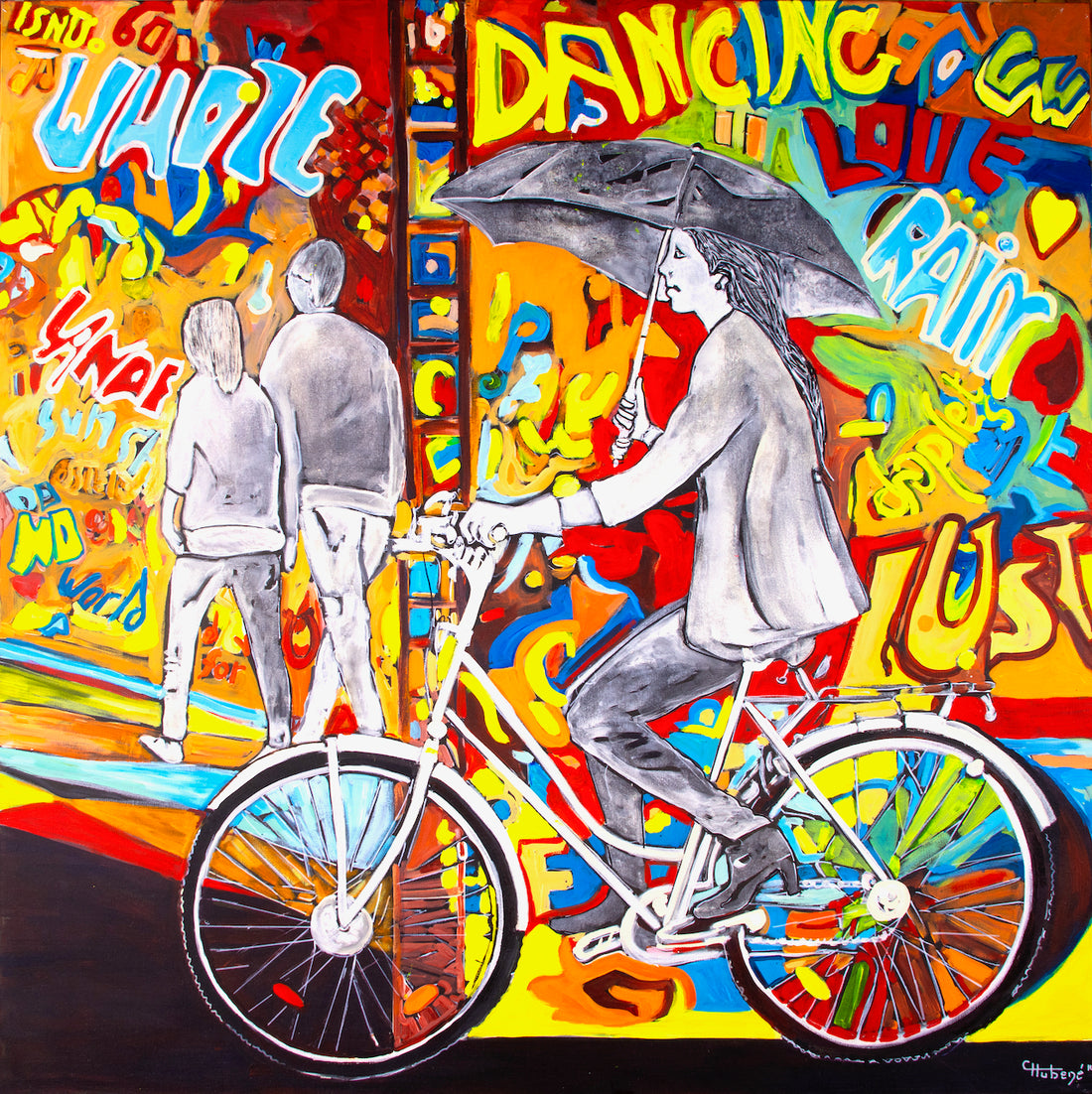 WANDERLUST - 48" x 48" - Acrylic on Canvas